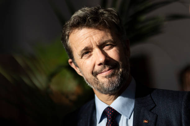 Crown Prince Frederik of Denmark is pictured during the Danish Business Congress on November 11, 2021 in Berlin, Germany.