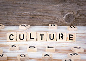 Culture from wooden letters