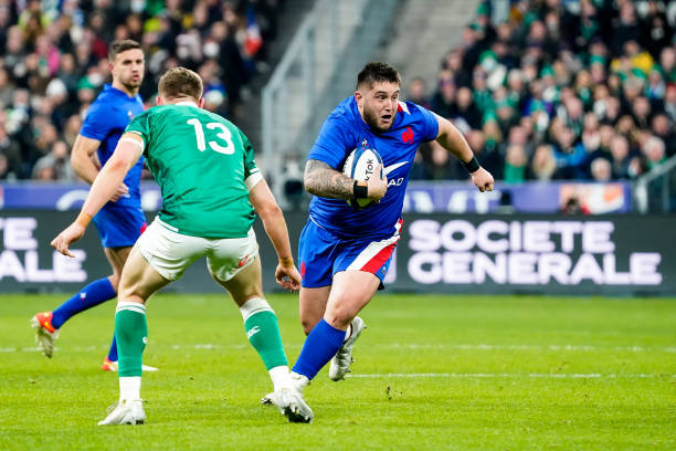 Cyril BAILLE of France during the Guinness Six Nations match between France and Ireland at Stade de France on February 12, 2022 in Paris, France. (Photo by Hugo Pfeiffer/Icon Sport via Getty Images)