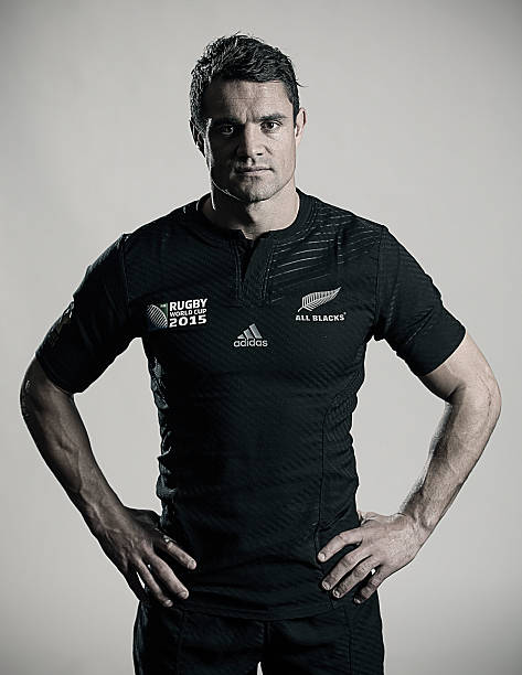 New Zealand Rugby Union player Daniel Carter poses for photographers ...