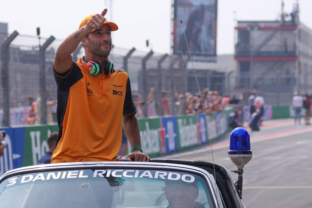 Daniel Ricciardo of Australia and McLaren during Race during of the Formula 1 Dutch Grand Prix at Cicuit Zandvoort on September 4, 2022 in Zandvoort,...