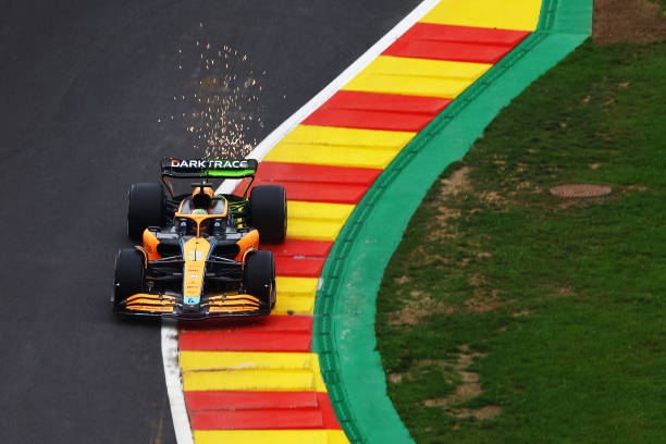Daniel Ricciardo, McLaren MCL36 during the 2022 Belgian Grand Prix