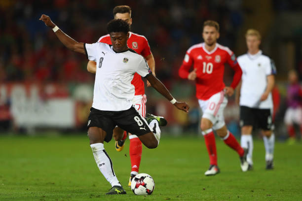 David Alaba is Austria's best player, but is he used at the right position? (Photo by Michael Steele/Getty Images)