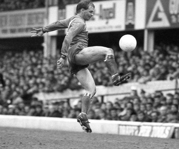 David Speedie of Chelsea in action during the Division 1 match between Southampton and Chelsea at The Dell on March 22, 1986 in Southampton,England.