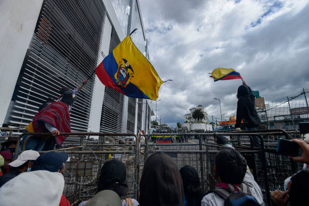 ECU: Ongoing Nationwide Protests In Ecuador