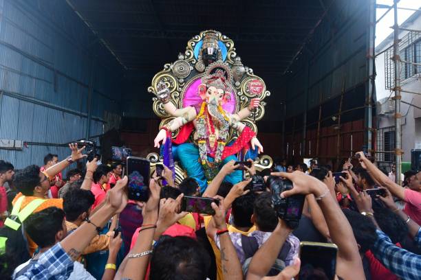 IND: Preparation Of Upcoming Ganesh Chaturthi Festival