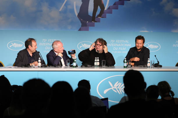FRA: "Cannes 75 - Les Cineastes 2" Press Conference - The 75th Annual Cannes Film Festival