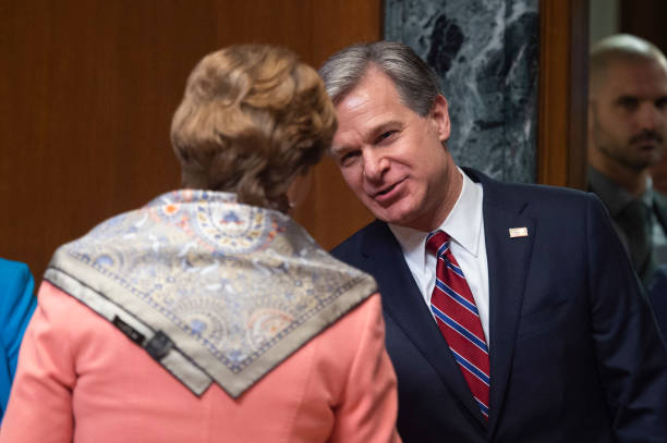 DC: FBI Director Wray Testifies On Budget In Senate Hearing