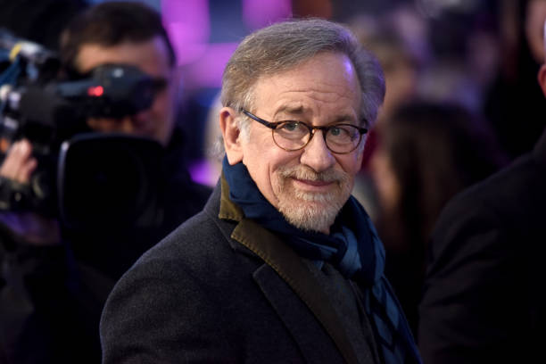 Director Steven Spielberg attends the European Premiere of 'Ready Player One' at Vue West End on March 19, 2018 in London, England.