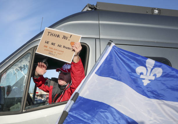 CAN: Trucker Convoy Protests Covid-19 Vaccine Mandate