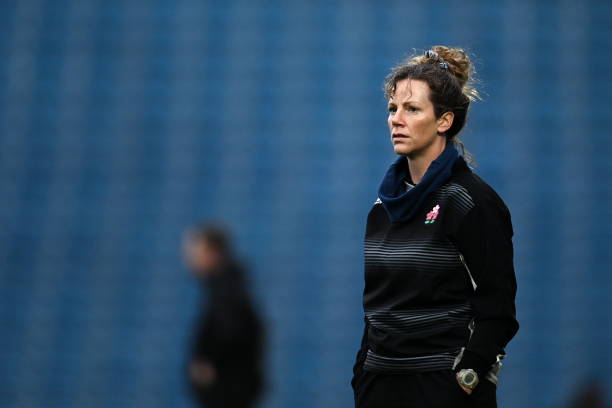 Dublin , Ireland - 20 November 2021; Japan head coach Lesley McKenzie before the Autumn Test Series match between Ireland and Japan at the RDS Arena in Dublin. (Photo By Harry Murphy/Sportsfile via Getty Images)