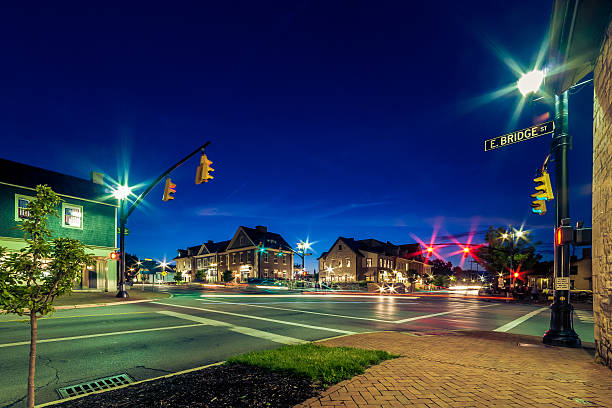 dublin ohio at night picture