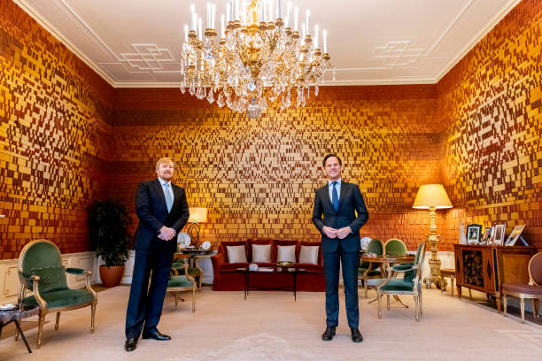 NLD: Dutch Prime Minister Mark Rutte Visits King Willem-Alexander In The Hague