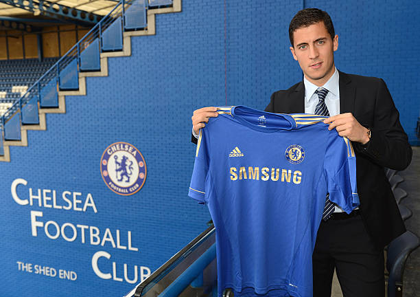 Soccer - Barclays Premier League - Chelsea Signing - Eden Hazard - Stamford Bridge