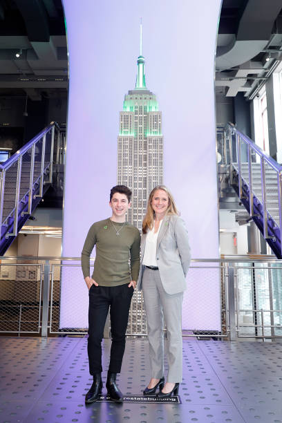 NY: Eitan Bernath Lights the Empire State Building in Partnership with City Harvest for  Share Lunch Fight Hunger