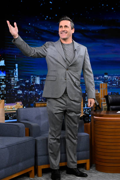 NY: NBC's "Tonight Show Starring Jimmy Fallon" with guests Jon Hamm, Jen Psaki, Jimmie Johnson