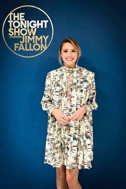 NY: NBC's "Tonight Show Starring Jimmy Fallon" with guests 						Elizabeth Olsen, Gaten Matarazzo, Comedian Samantha Ruddy