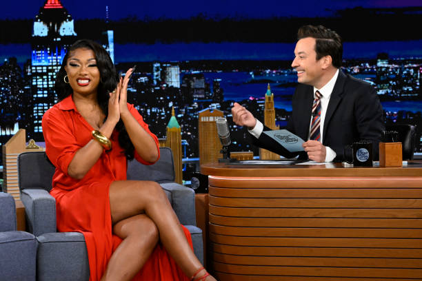NY: NBC's "Tonight Show Starring Jimmy Fallon" with guests 												Megan Thee Stallion, Natalia Dyer, MONTELL FISH
