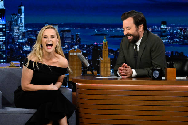 NY: NBC's "Tonight Show Starring Jimmy Fallon" with guests 																								Reese Witherspoon, Kevin Nealon, Comedian Sabrina Wu