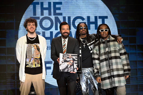 NY: NBC's "Tonight Show Starring Jimmy Fallon" with guests 																								Jack Harlow, Dwyane Wade, QUAVO & TAKEOFF, (Roots Sit-In: Robert Glasper)