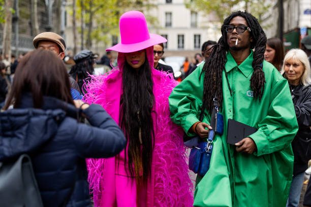 FRA: Street Style - Paris Fashion Week - Womenswear Spring/Summer 2023 : Day Seven