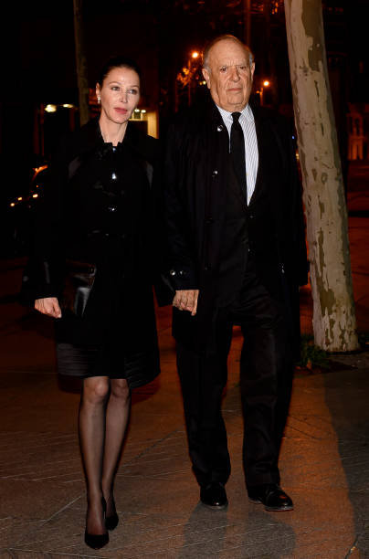 Esther Doña and Carlos Falcó attend Pilar de Borbon's mass at Parroquia San Francisco de Borja on February 14 2020 in Madrid Spain