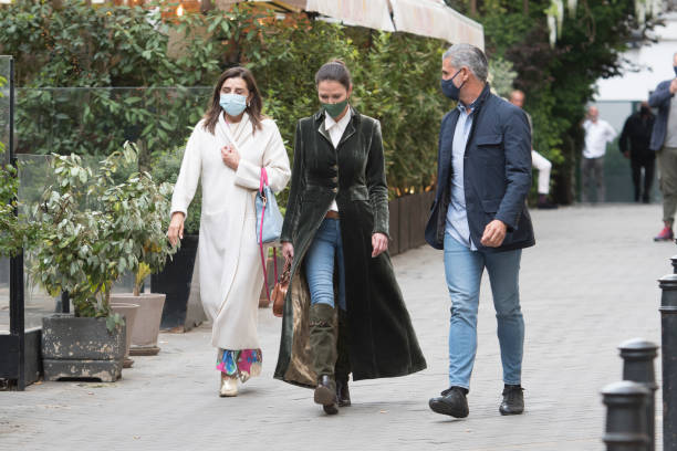 Esther Doña is seen on April 21, 2021 in Madrid, Spain.