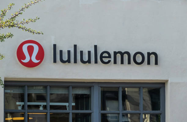 exterior view of lululemon signage is seen on may 22 2021 in pasadena picture