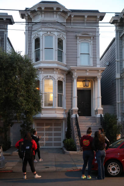 CA: Iconic "Full House" San Francisco Location Following The Death Of Bob Saget