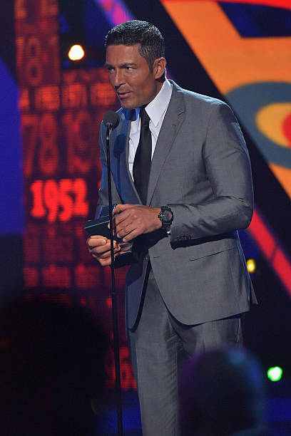 Fernando Colunga speaks onstage during the Univision's 13th Edition Of Premios Juventud Youth Awards at Bank United Center on July 14, 2016 in Miami,...