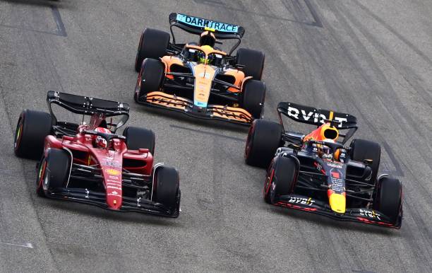 Red Bull, Ferrari and McLaren