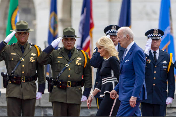 DC: President Biden Speaks At The National Peace Officers' Memorial Service