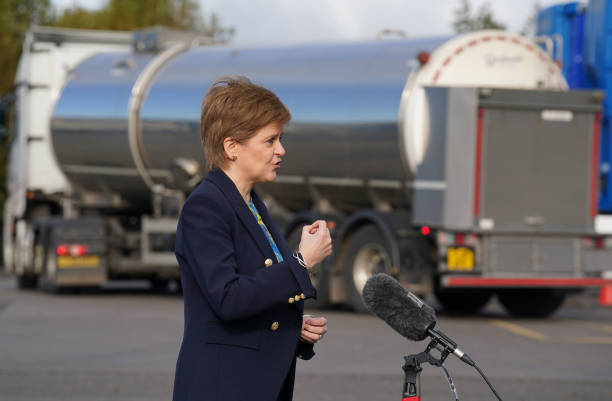 GBR: Nicola Sturgeon Launches Scotland's Climate Week