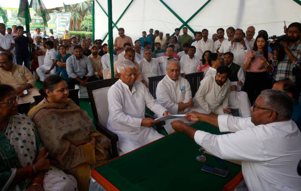 IND: Former Bihar CM Lalu Prasad Yadav Files Nomination For RJD President