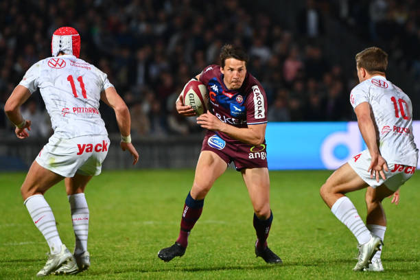Francois TRINH DUC of Bordeaux Begles during the Top 14 match between Bordeaux and Toulon at Stade Chaban-Delmas on May 1, 2022 in Bordeaux, France. (Photo by Anthony Dibon/Icon Sport via Getty Images)