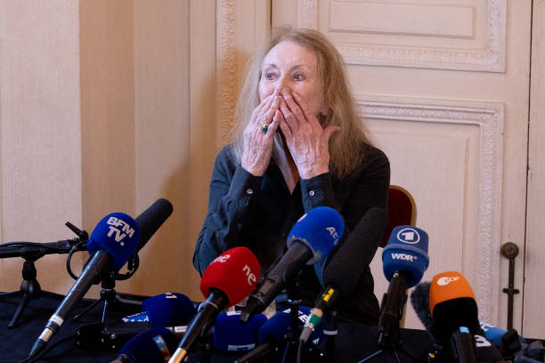 FRA: French Author Annie Ernaux Wins Nobel Prize In Literature