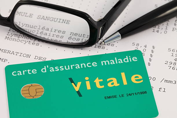 French Carte Vitale (Carte de sécurité sociale