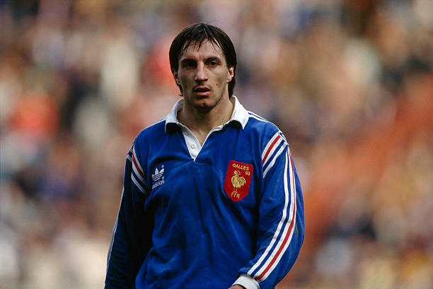 French Rugby Union player Philippe Sella during a Five Nations match against Wales. (Photo by Christian Liewig/TempSport/Corbis via Getty Images)