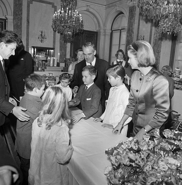 from-left-princess-stephanie-prince-rainier-iii-prince-albert-and-picture-id51347182
