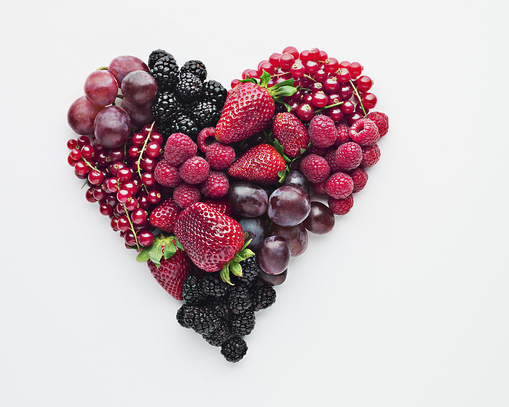 Heart Shape with Fruit