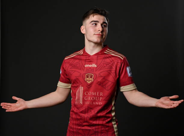 Galway , Ireland - 16 February 2022; Ronan Manning during a Galway United FC squad portrait session at the Connacht Hotel in Galway.