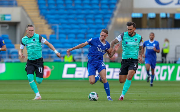 GBR: Cardiff City v Portsmouth - Carabao Cup First Round