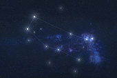Gemini constellation in outer space