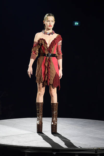 FRA: Andreas Kronthaler For Vivienne Westwood : Runway - Paris Fashion Week - Womenswear Spring/Summer 2023