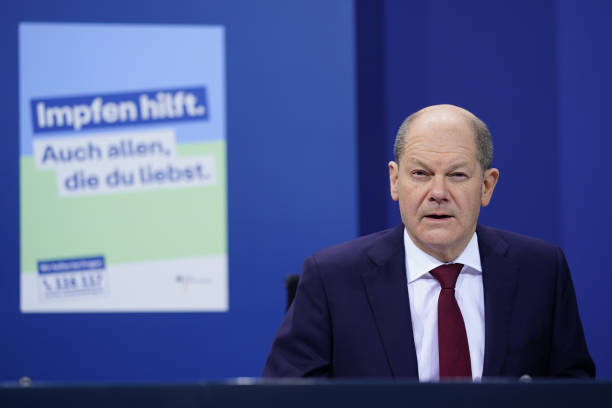DEU: Scholz Meets States Leaders During Omicron Pandemic Phase