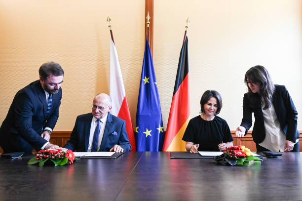 DEU: German And Polish Foreign Ministers Meet In Berlin