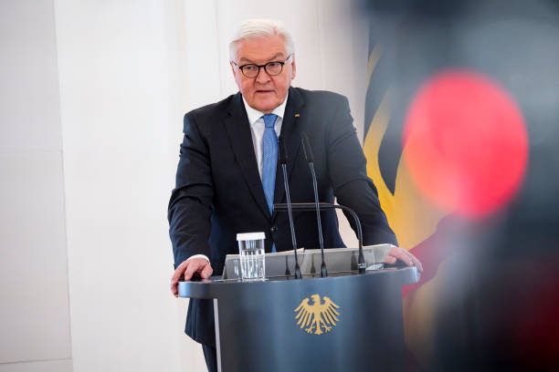 DEU: German President Frank-Walter Steinemeier Talks with Citizens