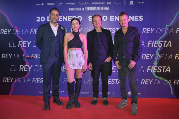 MEX: 'El Rey De La Fiesta' Movie Premiere - Red Carpet
