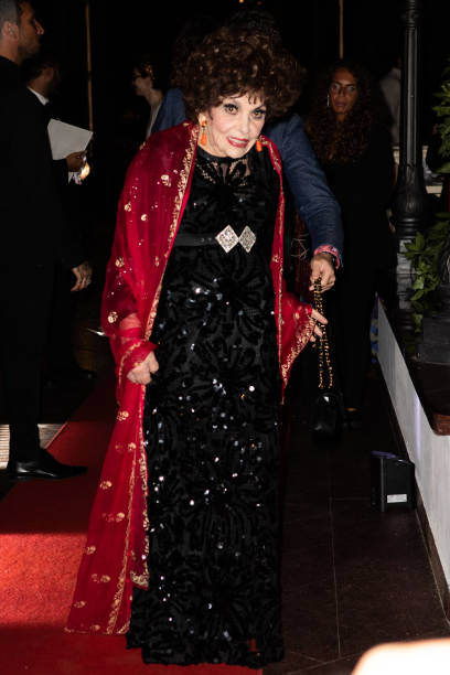 Gina Lollobrigida attends the celebrations of the 80 years of the Oggi magazine at Hotel Principe di Savoia on October 02 2019 in Milan Italy