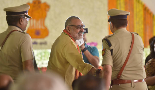 IND: Vinai Kumar Saxena Takes Oath As Delhi Lieutenant Governor